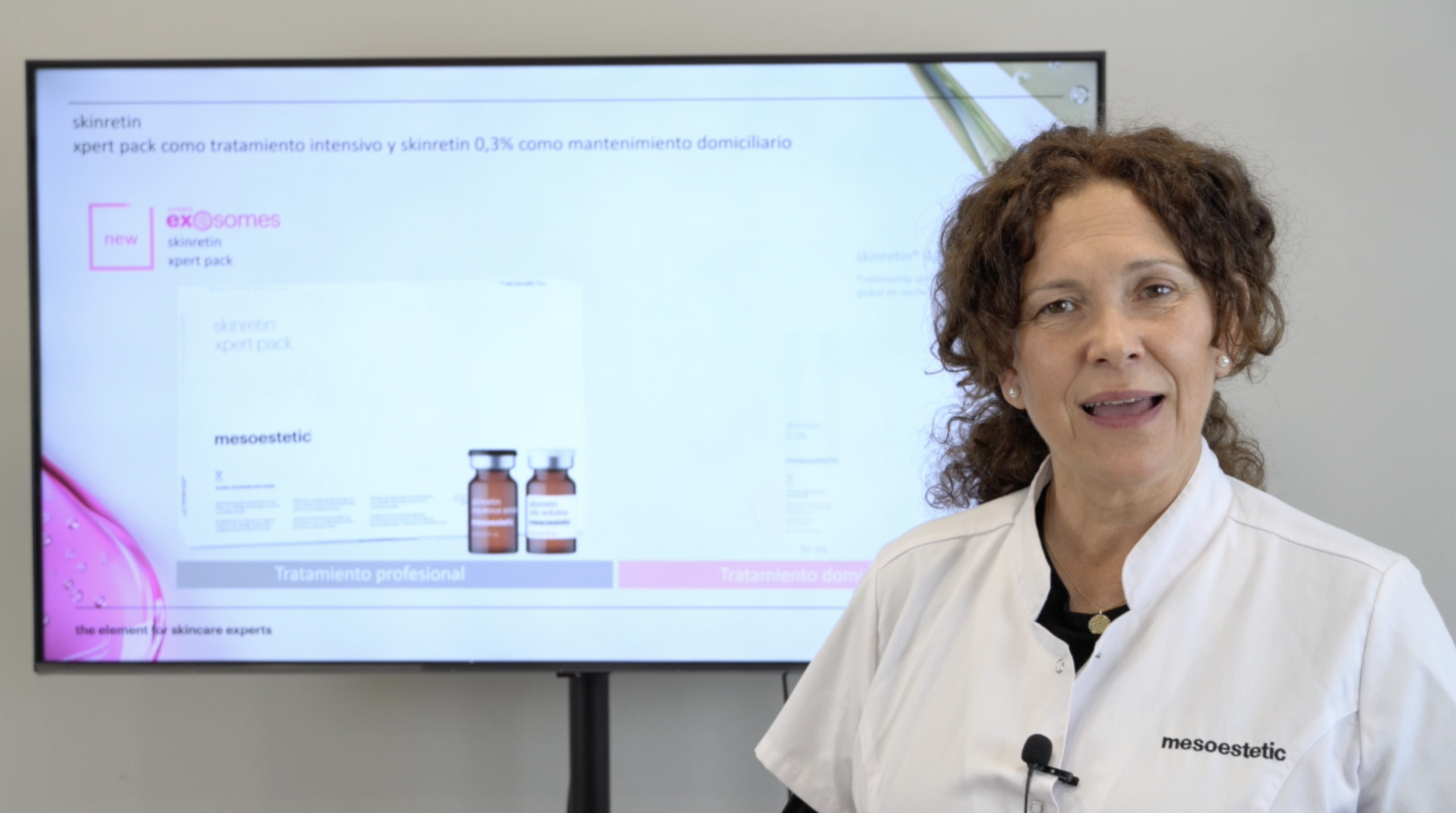 Mesoestetic – Tratamiento facial con exosomas: skinretin