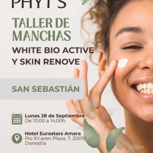 PHYT'S - Taller de manchas White Bio combinado con Skin Renove